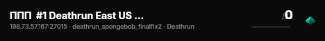 ППП  #1 Deathrun East US  ППП live status badge