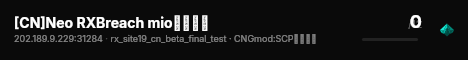[CN]Neo RXBreach mio服兑换服 live status badge