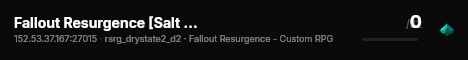 Fallout Resurgence [Salt Wells] PVE *START HERE* live status badge