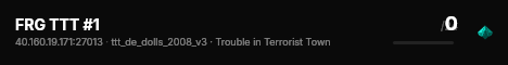 FRG TTT #1 live status badge