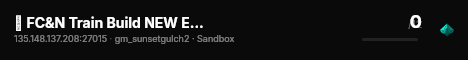 🚆 FC&N Train Build NEW EAST - Breadple[F-B]: .throttole live status badge