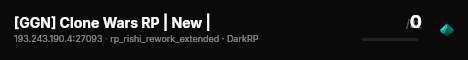 [GGN] Clone Wars RP | New | live status badge