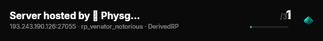 Server hosted by 🔵 Physgun.com live status badge