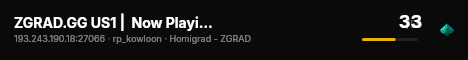 ZGRAD.GG US1 |  Now Playing: Homicide | discord.gg/npc live status badge