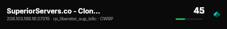 SuperiorServers.co - Clone Wars | Events | Player Ran - Patrol live status badge