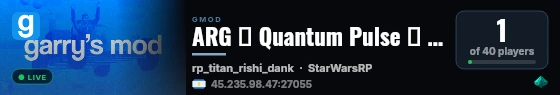 ARG │ Quantum Pulse │ En Desarrollo live status badge