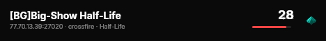 [BG]Big-Show Half-Life live status badge