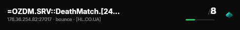 =OZDM.SRV::DeathMatch.[24/7]= live status badge
