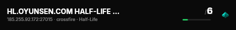 HL.OYUNSEN.COM HALF-LIFE SERVER live status badge