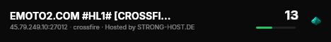 EMOTO2.COM #HL1# [CROSSFIRE FRAG ARENA] live status badge