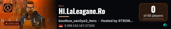 Hl.LaLeagane.Ro live status badge