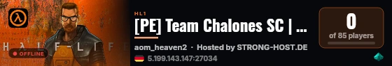 [PE] Team Chalones SC | Julio 2024 live status badge