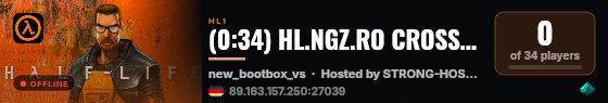 (0:34) HL.NGZ.RO CROSSFIRE MAP live status badge