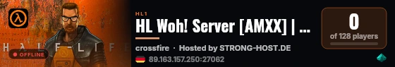 HL Woh! Server [AMXX] | by HL CCArenales [Test] | 24/7 live status badge