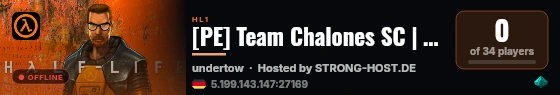[PE] Team Chalones SC | Julio 2024 live status badge