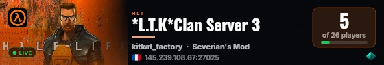*L.T.K*Clan Server 3 live status badge
