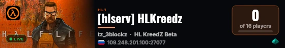 [hlserv] HLKreedz live status badge