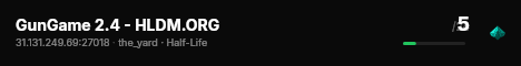 GunGame 2.4 - HLDM.ORG live status badge