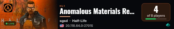Anomalous Materials Redux live status badge