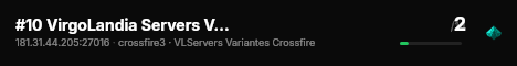 #10 VirgoLandia Servers Variantes de Crossfire live status badge