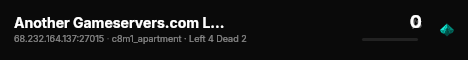 Another Gameservers.com L4D2 server is born live status badge