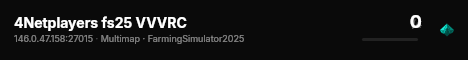 4Netplayers fs25 VVVRC live status badge