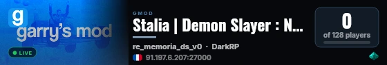 Stalia | Demon Slayer : Nouvelle Aube live status badge