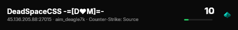 DeadSpaceCSS -=[D♥M]=- live status badge