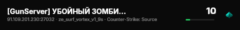 [GunServer] УБOЙHЫЙ 3OMБИ + FREE VIP [ZM] live status badge