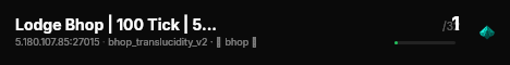 Lodge Bhop | 100 Tick | 5k+ Maps | Replay | TR live status badge