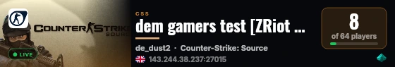 dem gamers test [ZRiot Day: 1/20] [ZRiot Day: 12/20] [ZRiot Day live status badge