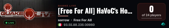 [Free For All] HaVoC's House - ITA | RANKED live status badge