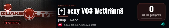 [+] sexy VQ3 Wettrännä live status badge