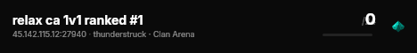 relax ca 1v1 ranked #1 live status badge