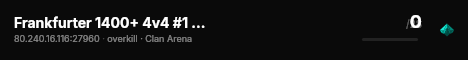 Frankfurter 1400+ 4v4 #1 [DOGs FTW] live status badge
