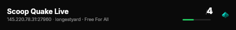 Scoop Quake Live live status badge