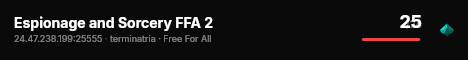 Espionage and Sorcery FFA 2 live status badge