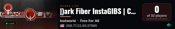 |)ark Fiber InstaGIBS | Chicago live status badge
