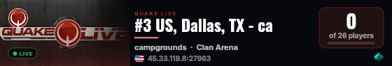 #3 US, Dallas, TX - ca live status badge