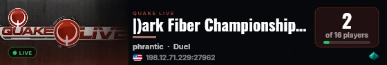 |)ark Fiber Championships TX | DUEL #1 live status badge