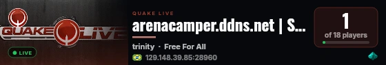 arenacamper.ddns.net | Sao Paulo live status badge