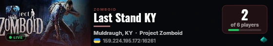 Last Stand KY live status badge