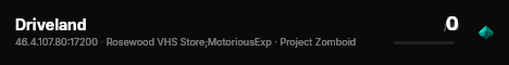 Driveland live status badge