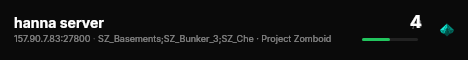 hanna server live status badge
