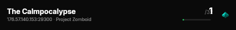 The Calmpocalypse live status badge