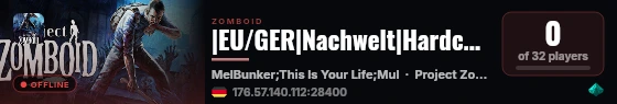 |EU/GER|Nachwelt|Hardcore PvE/P|Overgrown|Evolving Zombies live status badge