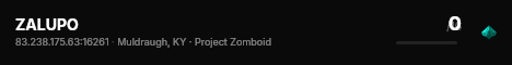 ZALUPO live status badge