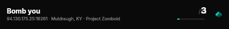 Bomb you live status badge