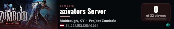 azivators Server live status badge