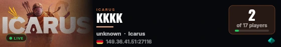 KKKK live status badge